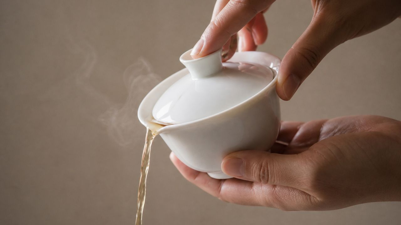 Gaiwan, 3 minutes